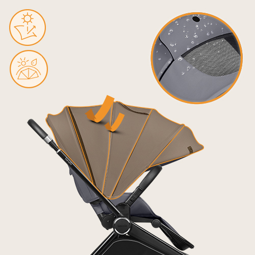 Lionelo Mika Plus Grey Stone — Buggy
